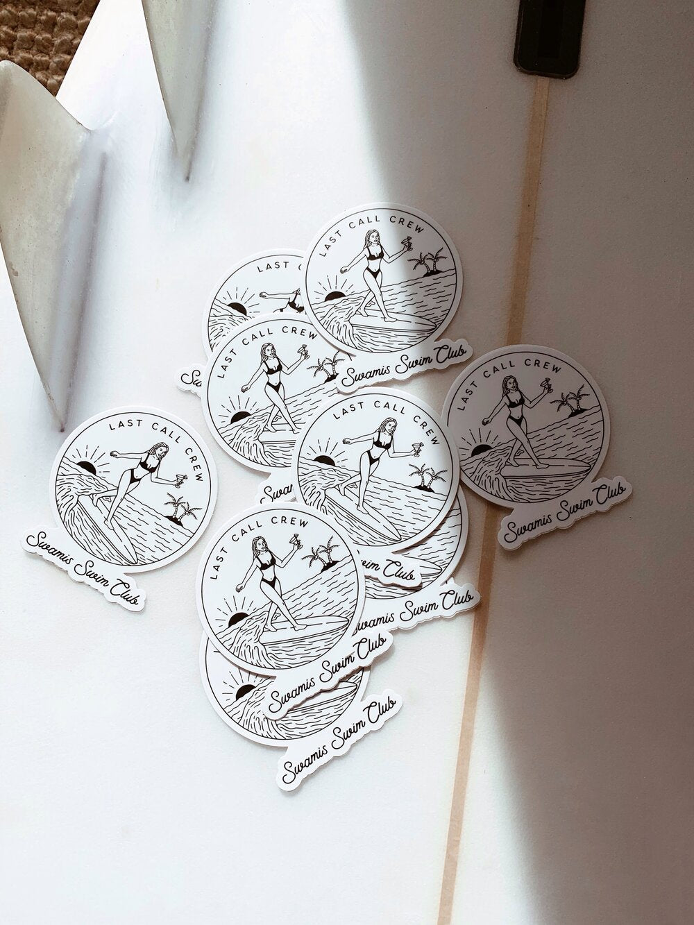 Swamis Swim Club Sticker