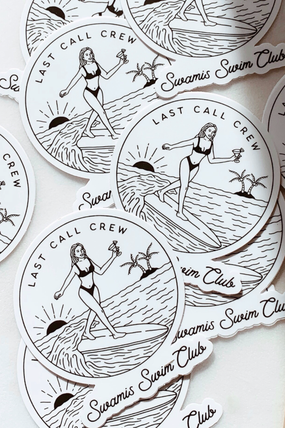 Swamis Swim Club Sticker