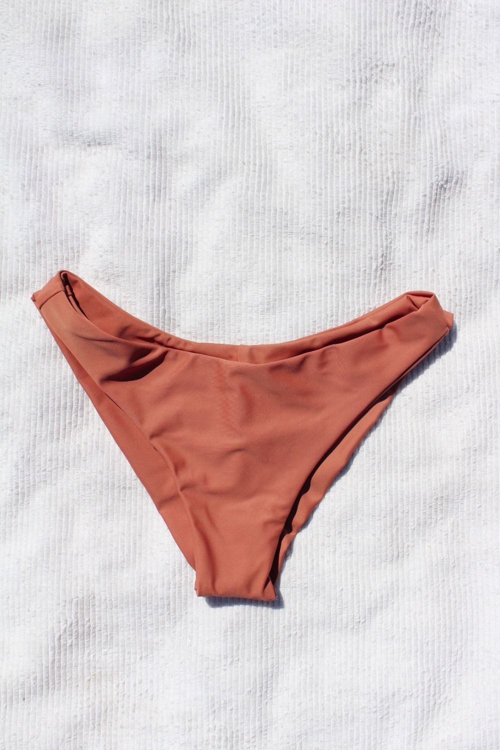 Del Mar Bikini Bottom // Terracotta