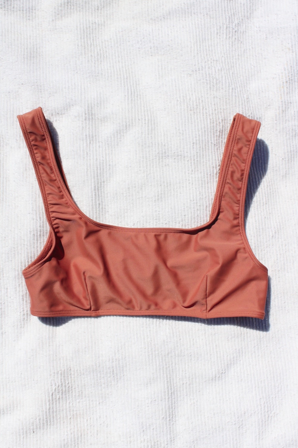 Encinitas Bikini Top // Terracotta